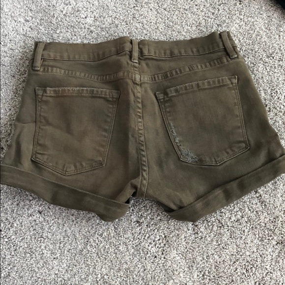 Frame cut off denim shorts - Picture 6 of 8